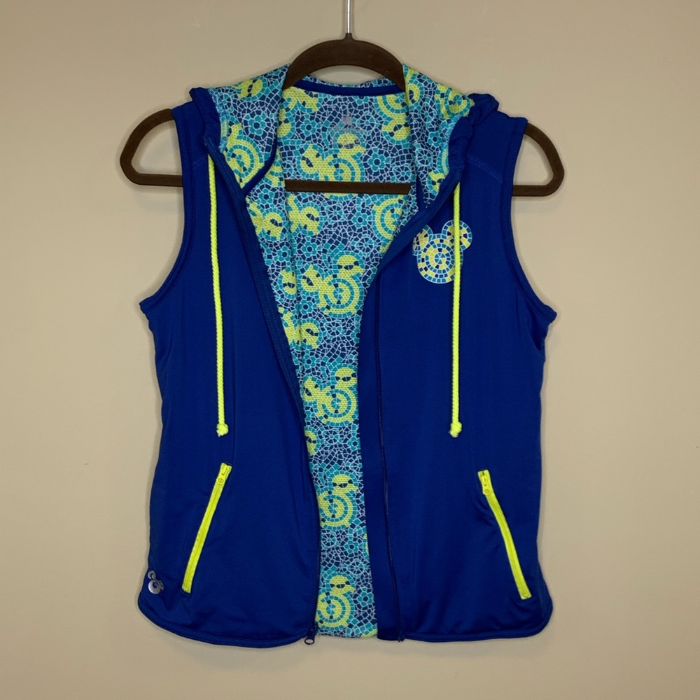 Disney Minnie Full Zip Up Hooded Vest